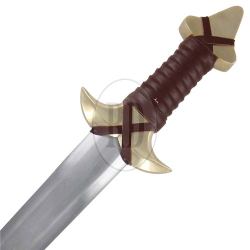barbarian medieval dagger short sword 3 - Barbarian Medieval Dagger Short Sword