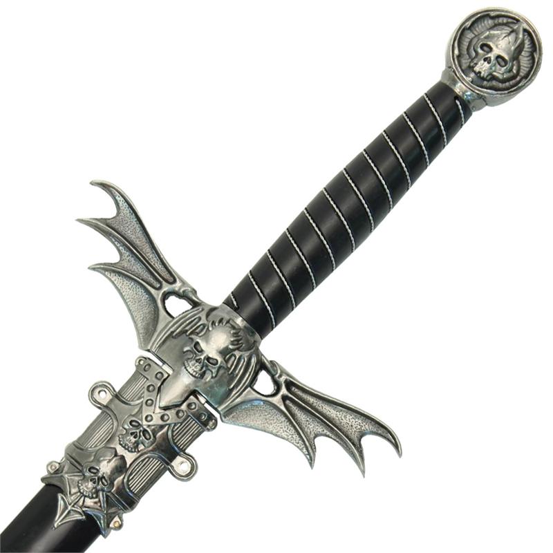 bat skull fantasy sword 4 - Bat Skull Fantasy Sword