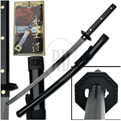 Black Warrior Full Tang Samurai Sword
