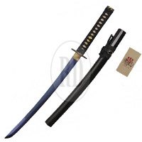 blue rising carbon steel 32 sword 7 - Blue Rising Carbon Steel 32" Sword - Blue, Gold, or Rose Gold