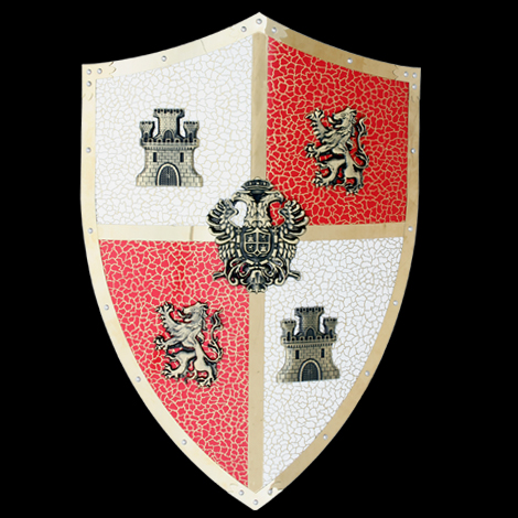 Carlos V Knights Crusader Shield