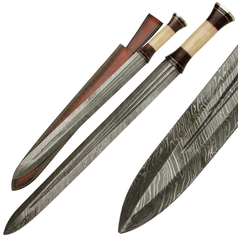 Damascus Steel Spatha Sword