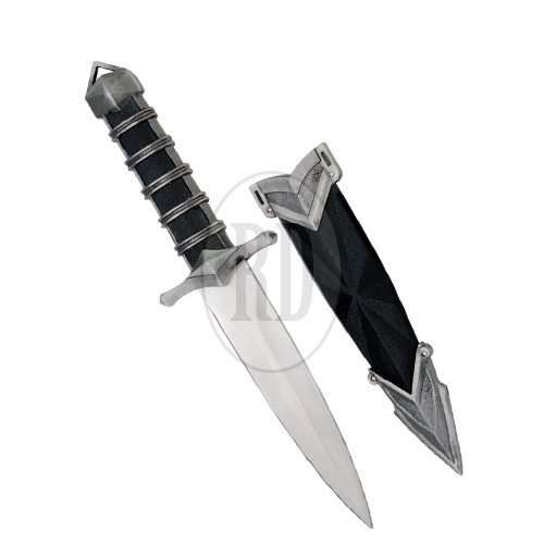 dark knight steel ring hilted dagger 3 - Dark Knight Steel Ring Hilted Dagger