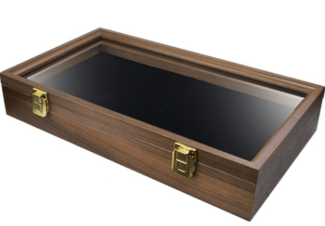 display box 10 - Display Box - Dark Wood
