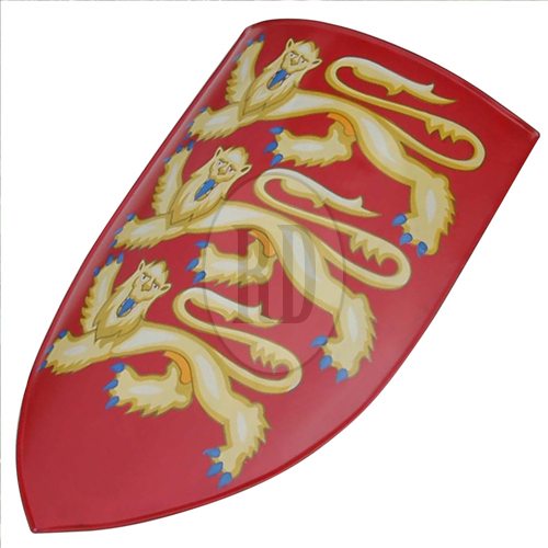 edward i of england medieval heater shield 3 - Edward I of England Medieval Heater Shield