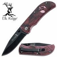 elk ridge purple camo folding knife 5 - Elk Ridge Purple Camo Folding Pocket Knife