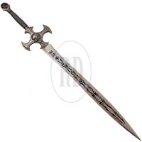 fantasy skull flame blade sword 7 - Fantasy Skull Flame Blade Sword