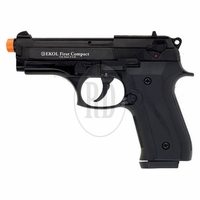 firat compact 92 front firing blank pistol 5 - Firat Compact 92 Front Firing Pistol - Black, Nickel, Satin Finish