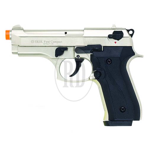 firat compact 92 front firing pistol 1 - Firat Compact 92 Front Firing Pistol - Black, Nickel, Satin Finish