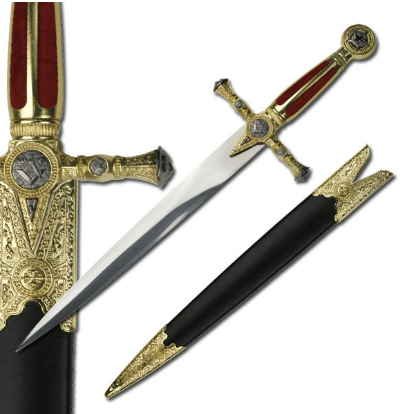 freemason masonic medieval dagger 3 - Freemason Masonic Medieval Dagger
