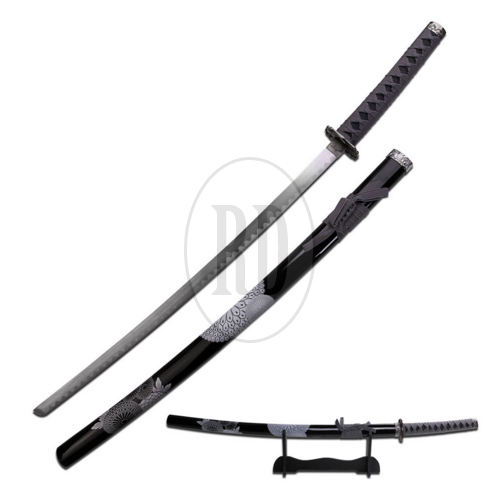 Grey Cord Flower Samurai Sword