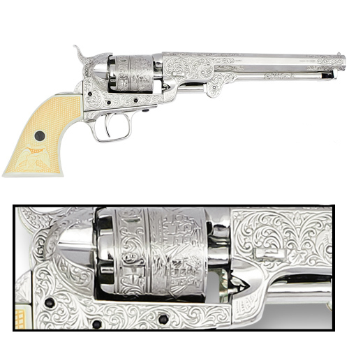 M1851 Navy Classics Revolver Nickel