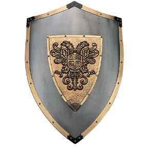 Charles V Medieval Shield - Replica Dungeon