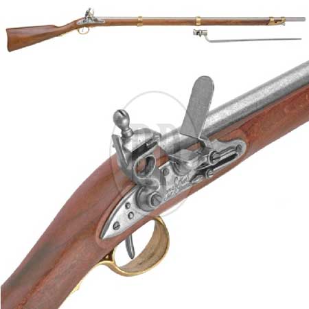 Charleville Rifle With Bayonet