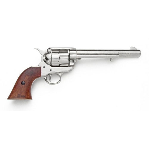 1873 Nickel Calvary Model Revolver