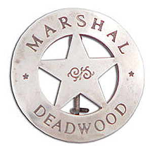 Deadwood Marshall Badge