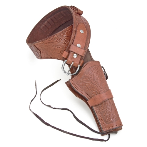 Deluxe Tooled Brown Western Holster