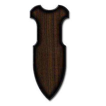Long Shield Sword Plaque