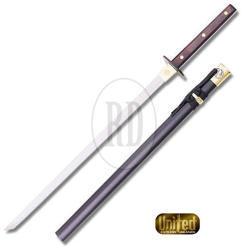 Full Tang Ninja Sword - 24K Gold