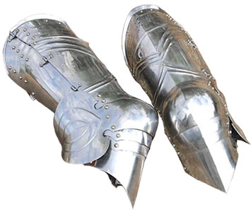 German Gothic Leg Armor