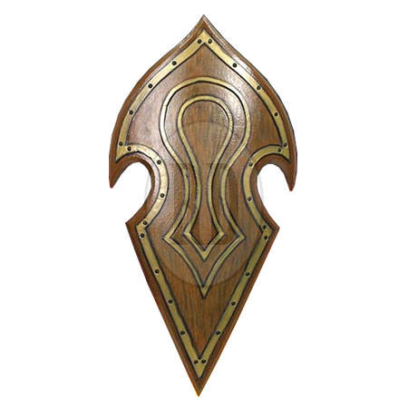 LARP Elven Battle Shield