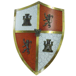 Medieval Catholic King's Shield
