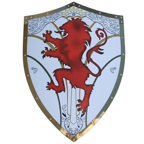 Medieval Knight Crusader Lionheart Shield
