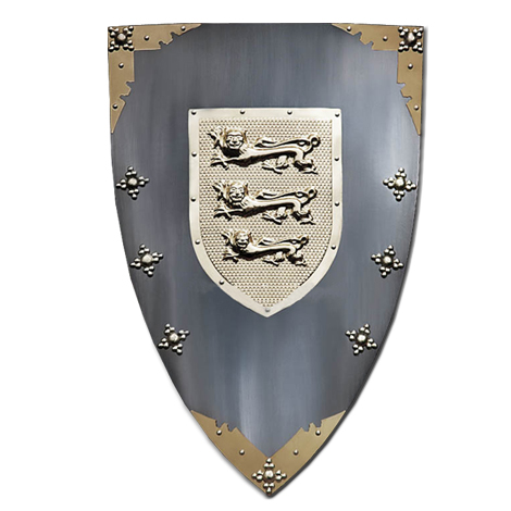 Armory Replicas Richard The Lionheart Lion Passant Guardant Medieval Foam Shield