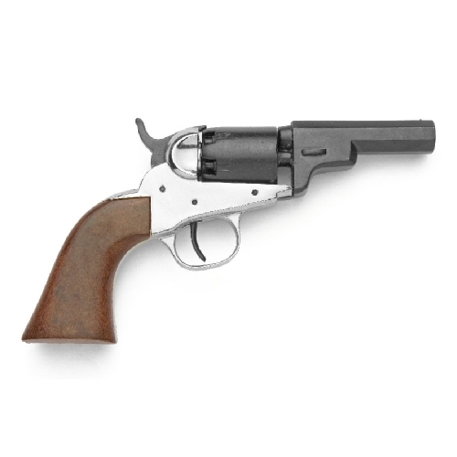 M1849 Nickel Pocket Revolver