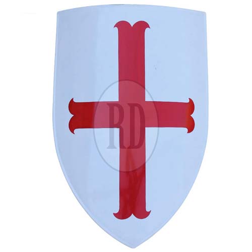 Knights Templar Red Cross Shield