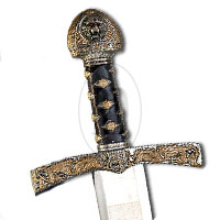 lion crested ceremonial sword 6 - Lion Crested Ceremonial Sword