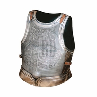 medieval etched breastplate 5 - Medieval Etched Breastplate