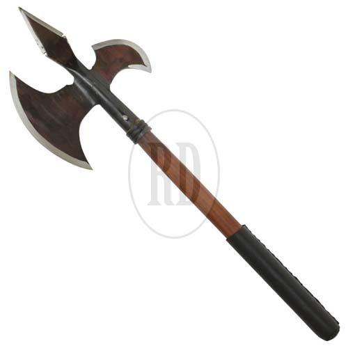 Medieval Hand Forged Iron Axe
