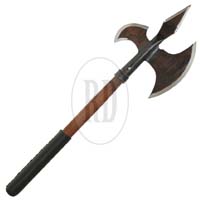 medieval hand forged iron axe 7 - Medieval Hand Forged Iron Axe