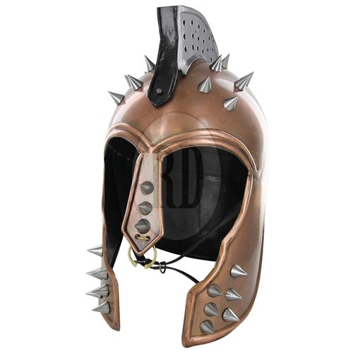 punk trojan helmet 20g gladiator helmet 3 - Punk Trojan Helmet 20g Gladiator Helmet