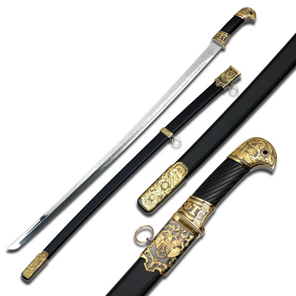 Replica Black Historical Shasqua Sword