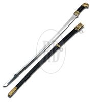 replica black historical shasqua sword 5 - Replica Black Historical Shasqua Sword