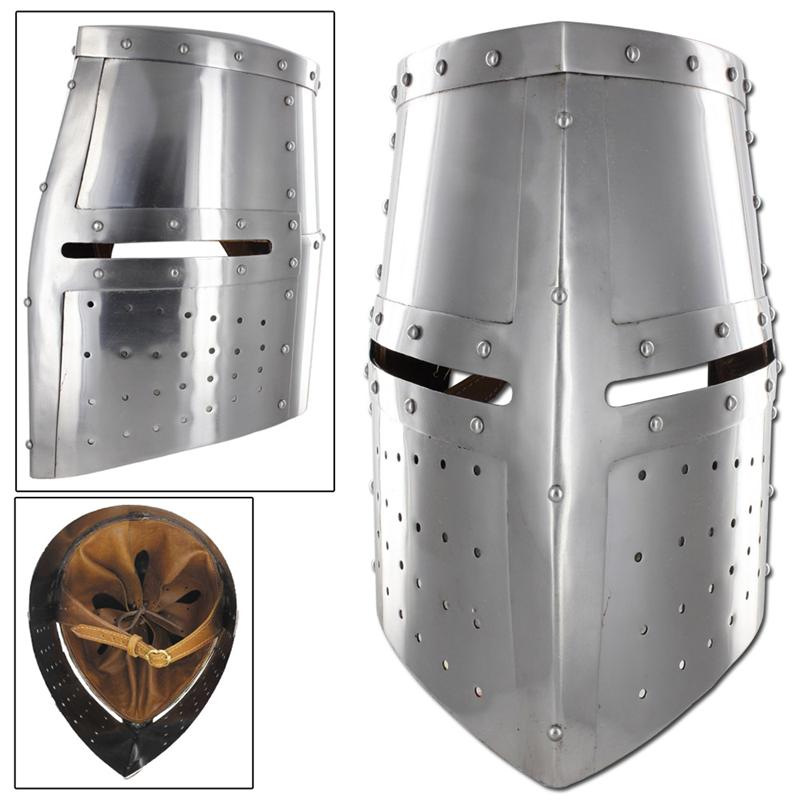 Replica Medieval Armor Iron Cross Helmet