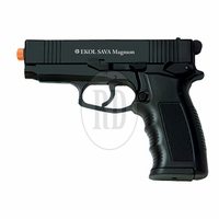 sava magnum front firing blank pistol 5 - Sava Magnum Front Firing Blank Pistol - Black, Nickel, Satin Finish