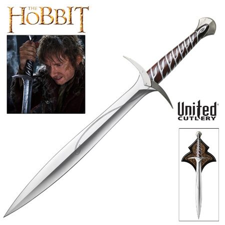 yhst 91791456840515 2268 3486729 - Hobbit Sting Sword with Plaque