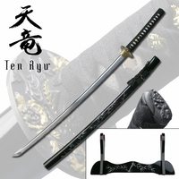 yhst 91791456840515 2270 14029778 - Ten Ryu Bamboo Hand Forged Samurai Sword