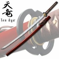 yhst 91791456840515 2270 14061301 - Ten Ryu Musashi Tsuba Samurai Sword
