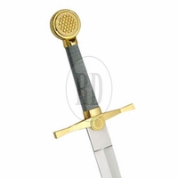 yhst 91791456840515 2270 42792506 - Gold & Silver Medieval Sword