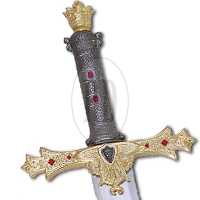 yhst 91791456840515 2270 42960016 - Gold King Arthur Excalibur Sword