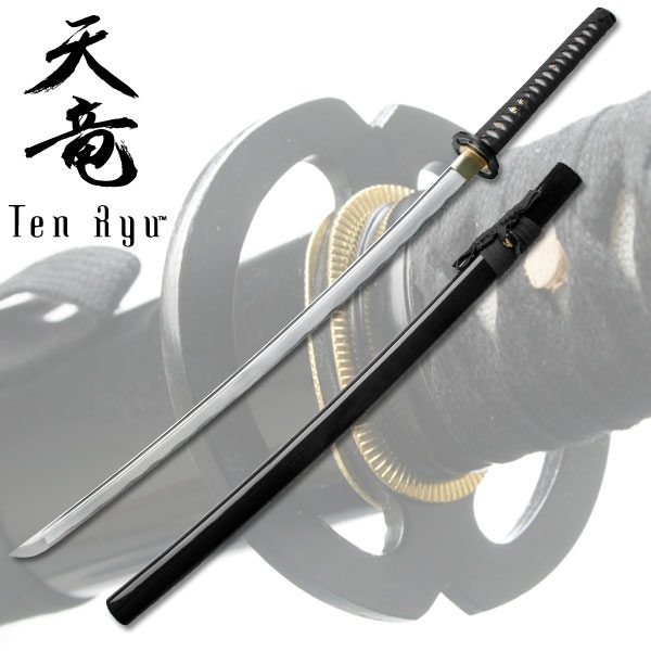 yhst 91791456840515 2270 7548390 - Ten Ryu Musashi Tsuba Samurai Sword
