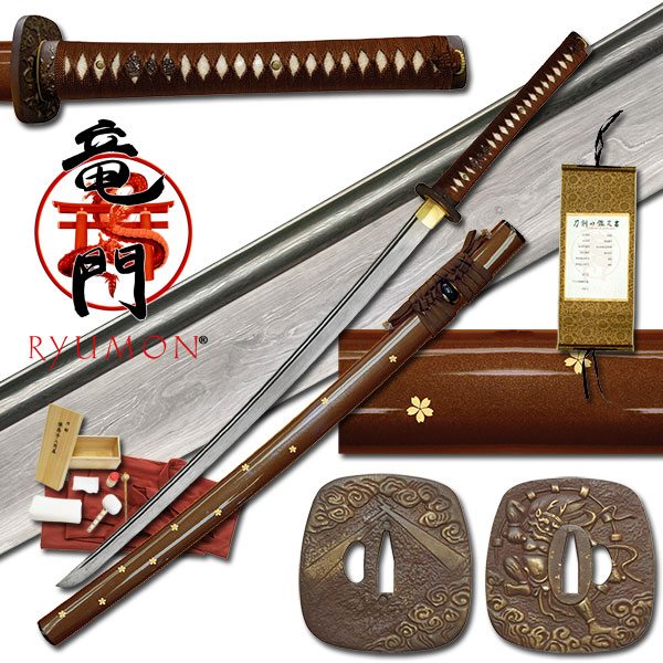 yhst 91791456840515 2271 3875954 - Ryumon Kojiri Sakura Samurai Sword